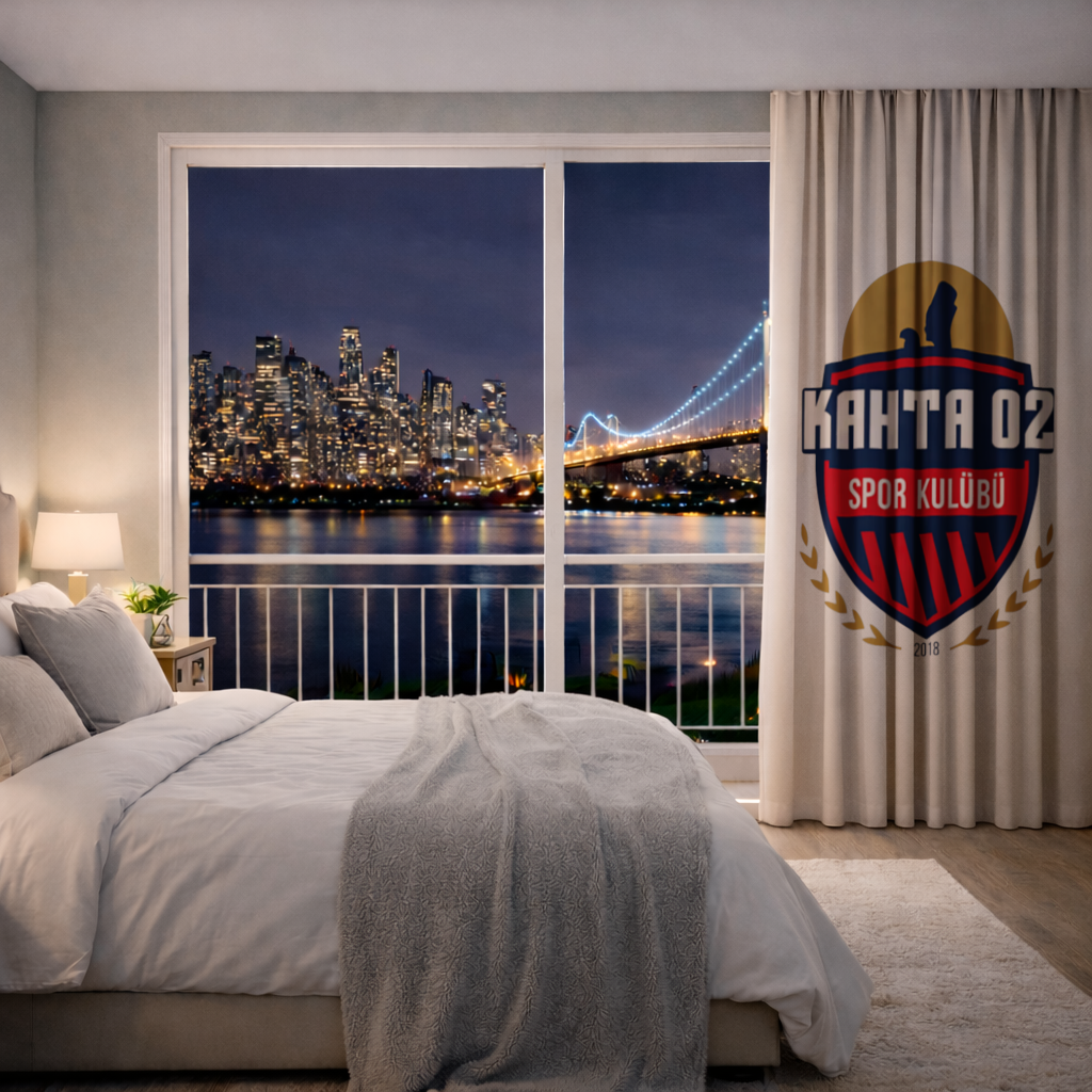 Kahta 02 Spor Kulübü Crest Drapes