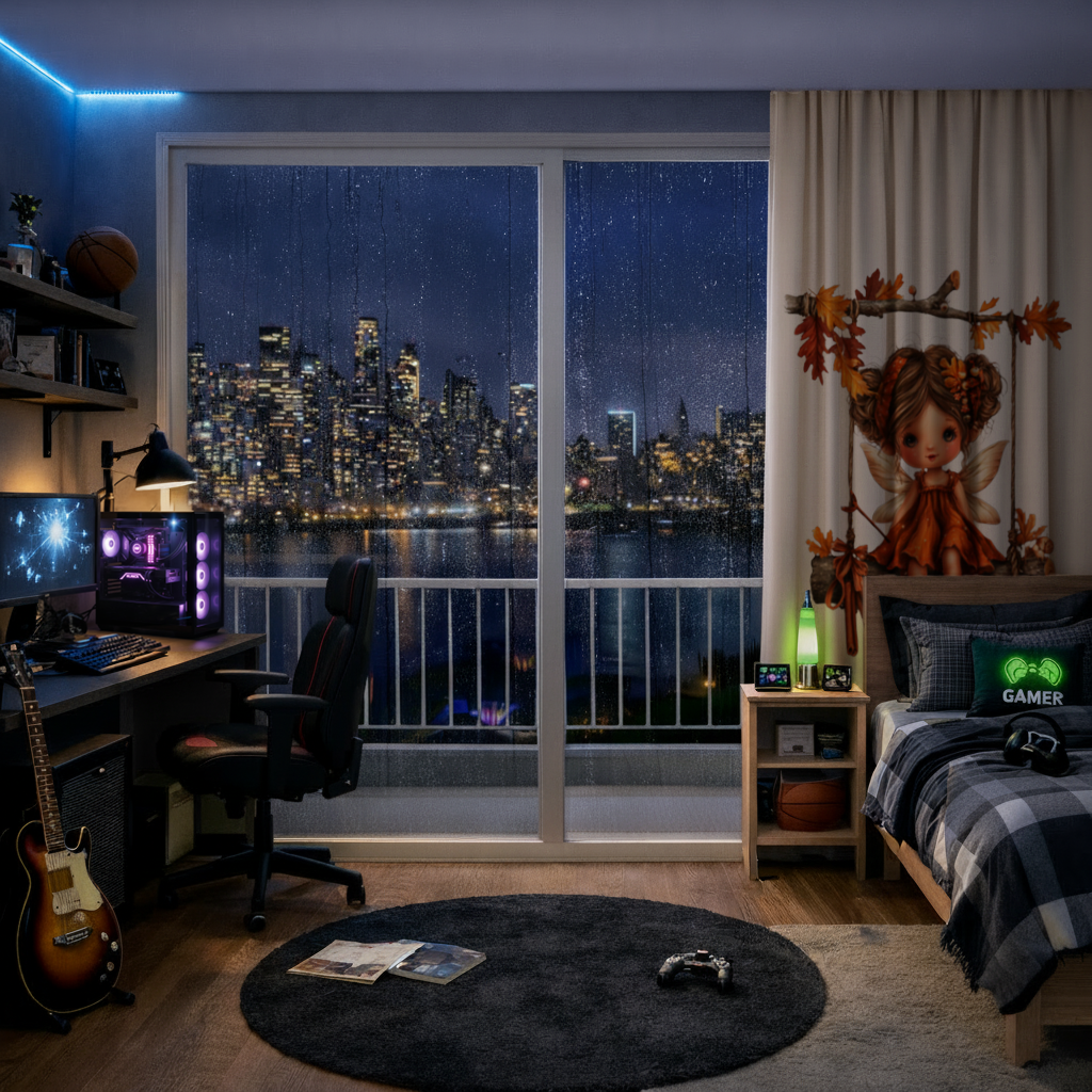 Whimsical Autumn Forest Fairy Drapes