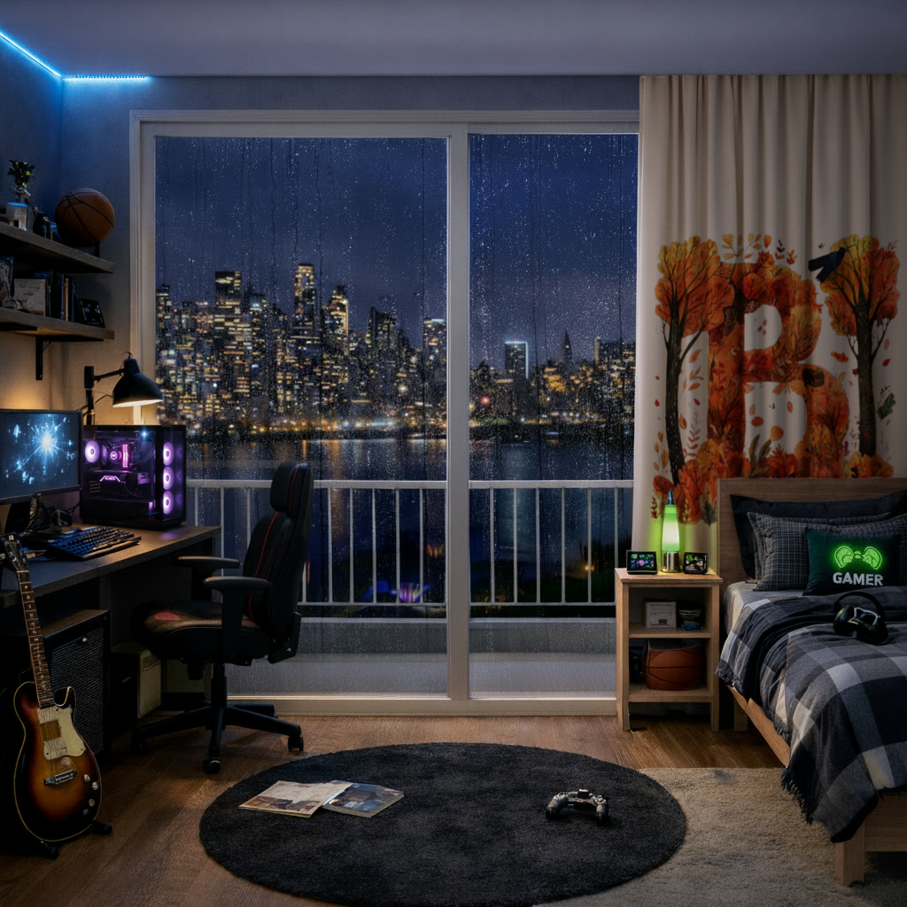 Fall Foliage Letter B