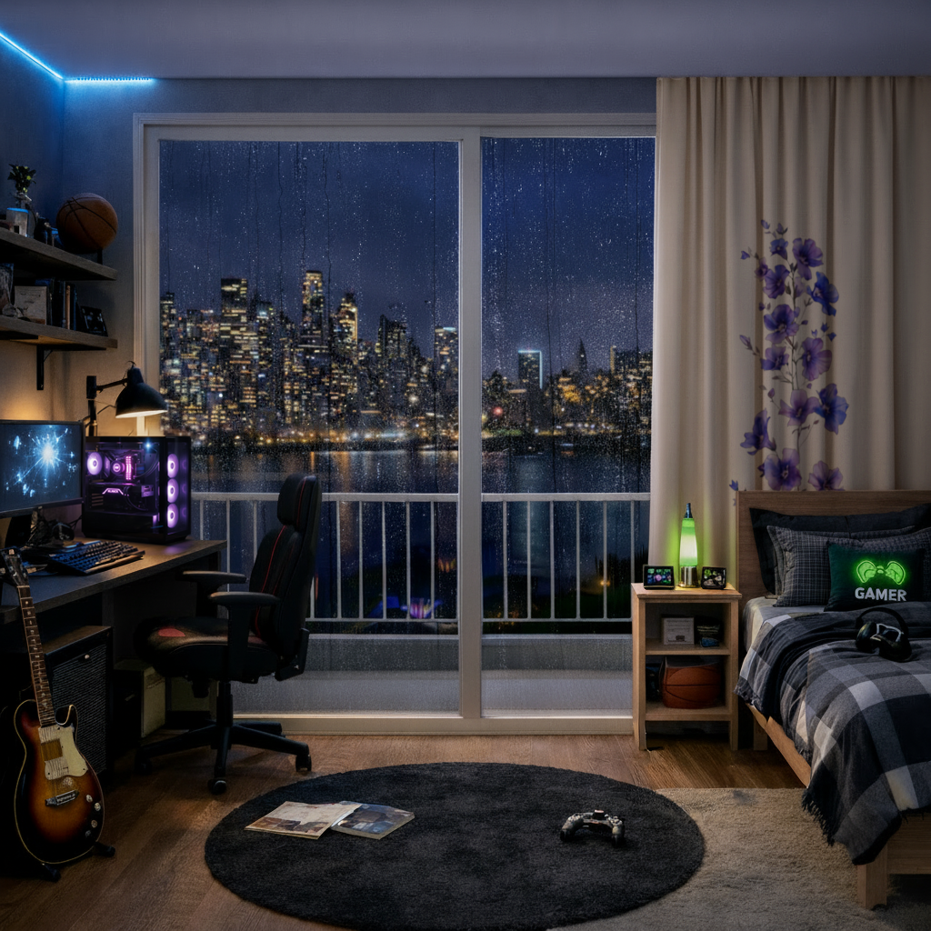 Delicate Blue Flax Wildflowers 