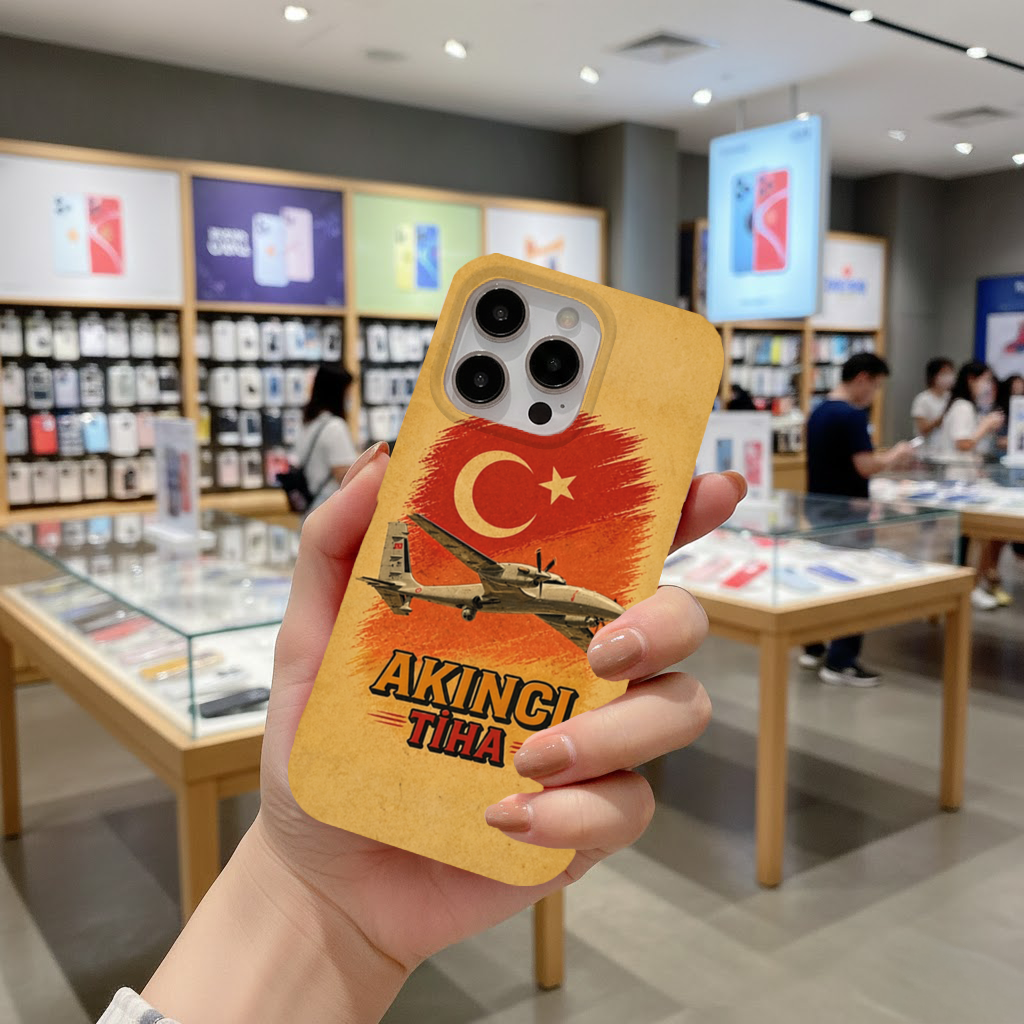 Akinci Tiha Retro Military iPhone 16 Pro Max Case