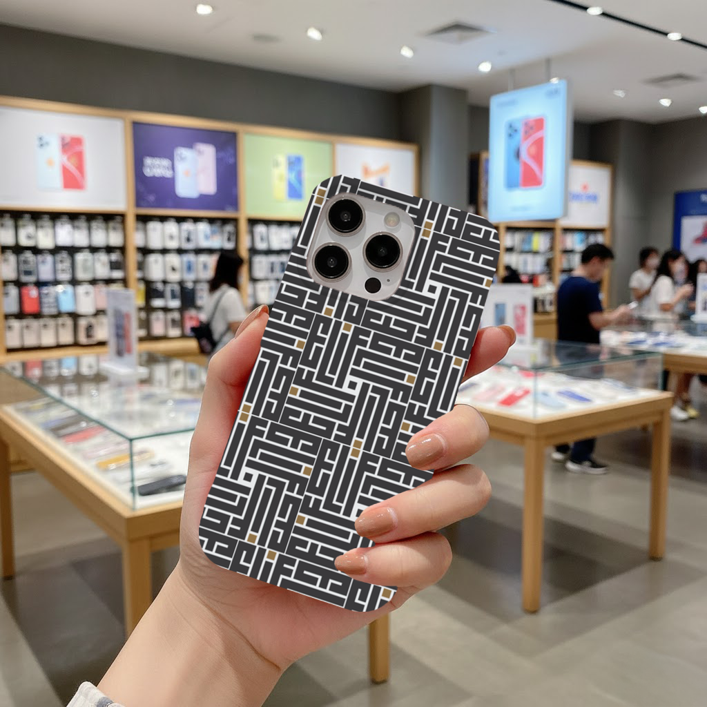 Kufi yazı- Elif iPhone 16 Pro Max Case