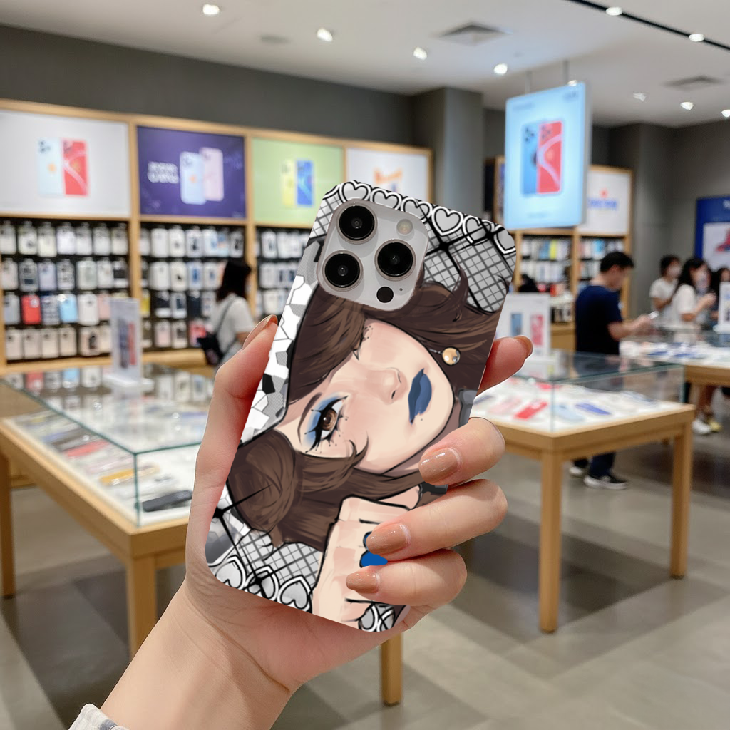 blue heart iPhone 16 Pro Max Case