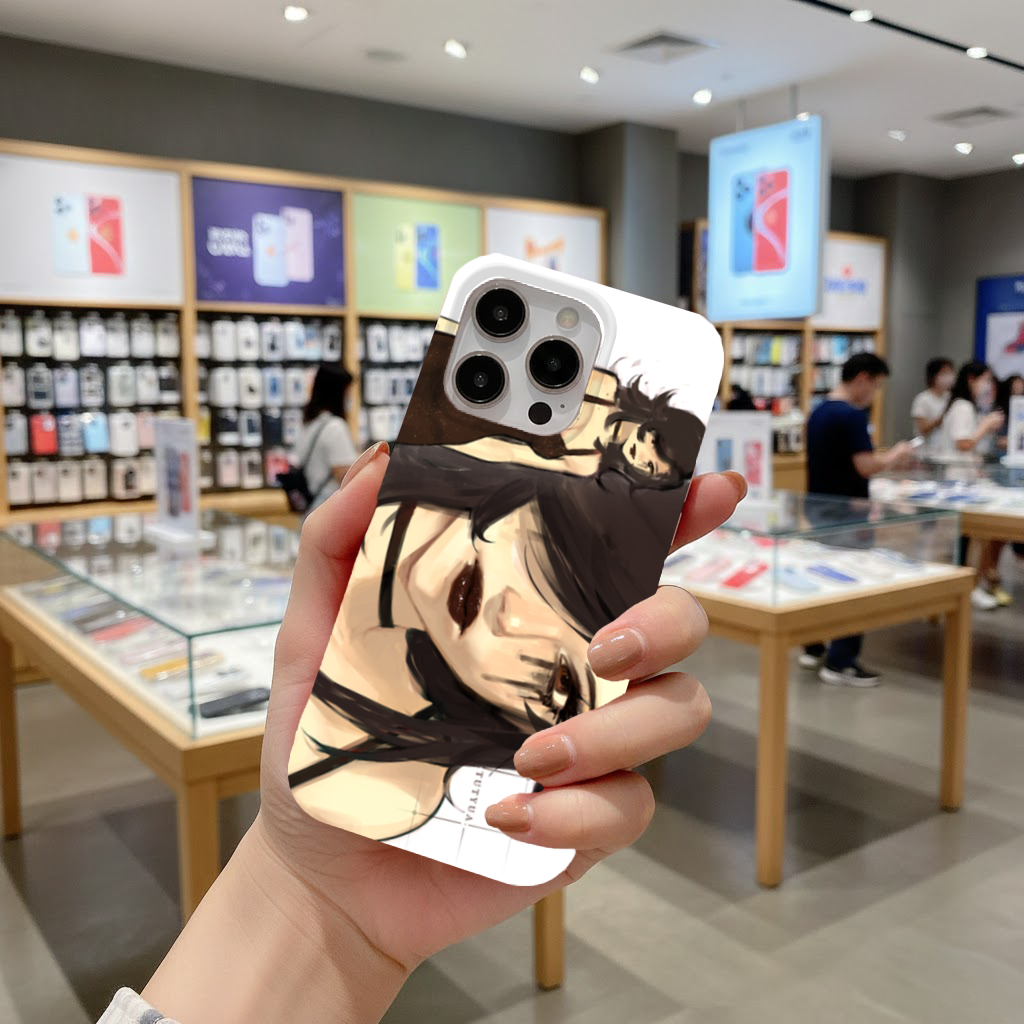 Goth Anime Girl iPhone 16 Pro Max Case