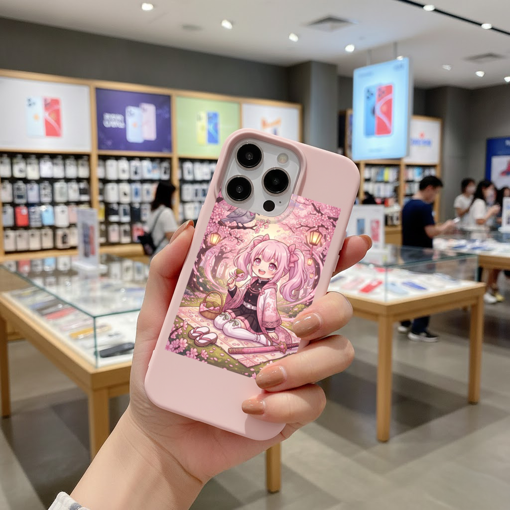 Hanami hokiralı halı iPhone 16 Pro Max Case