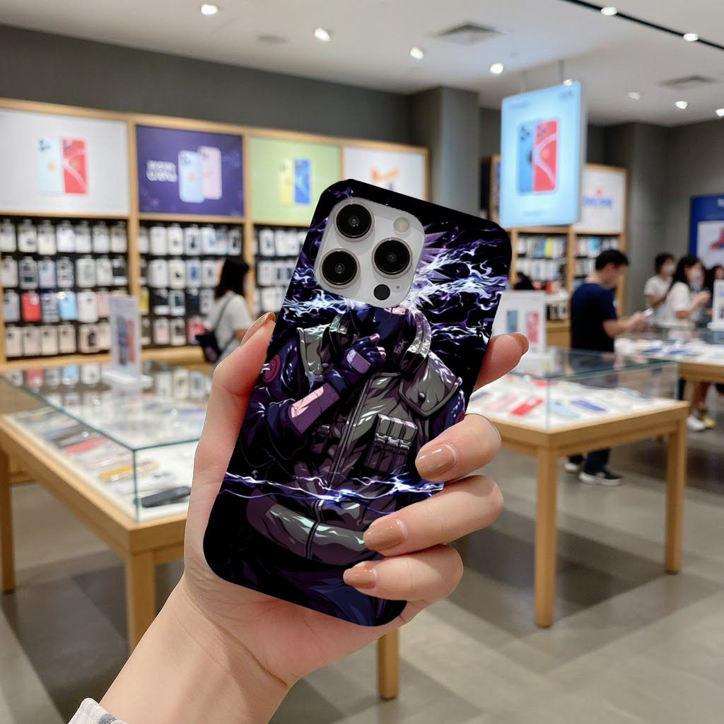 Kakashi Hatake  The Surge of Purple Lightning iPhone 16 Pro and Pro Max Case