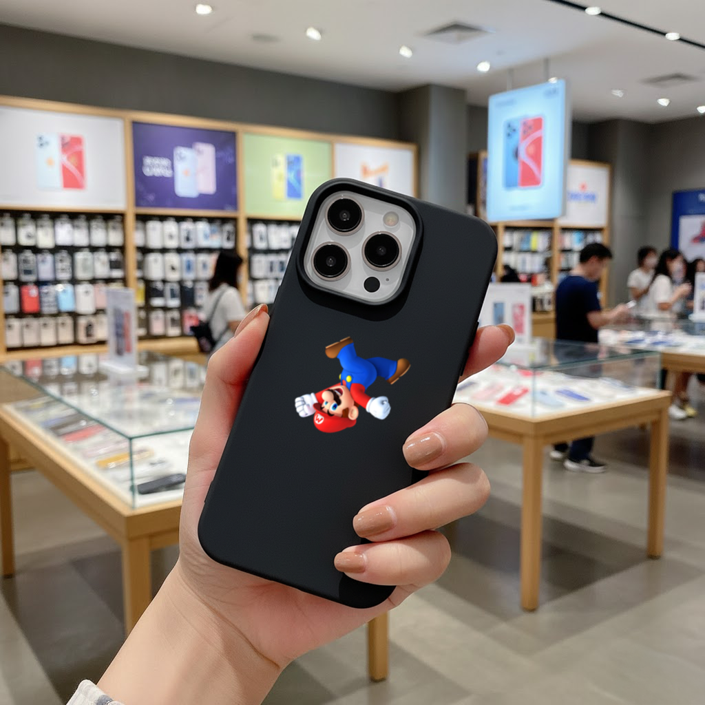 Retro Pixel Hero Design iPhone 16 Pro and Pro Max Case