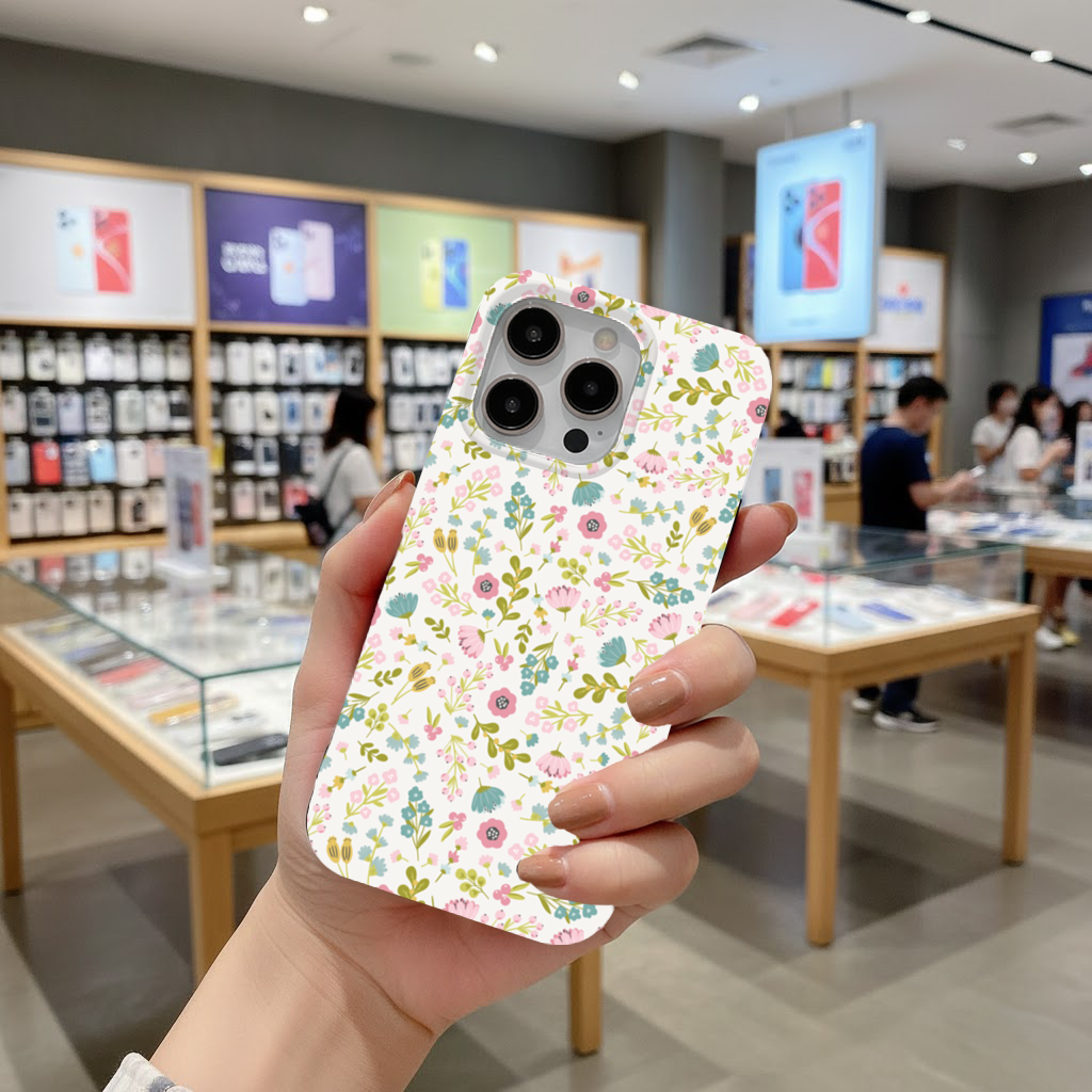 Pastel Spring Floral iPhone 16 Pro and Pro Max Case