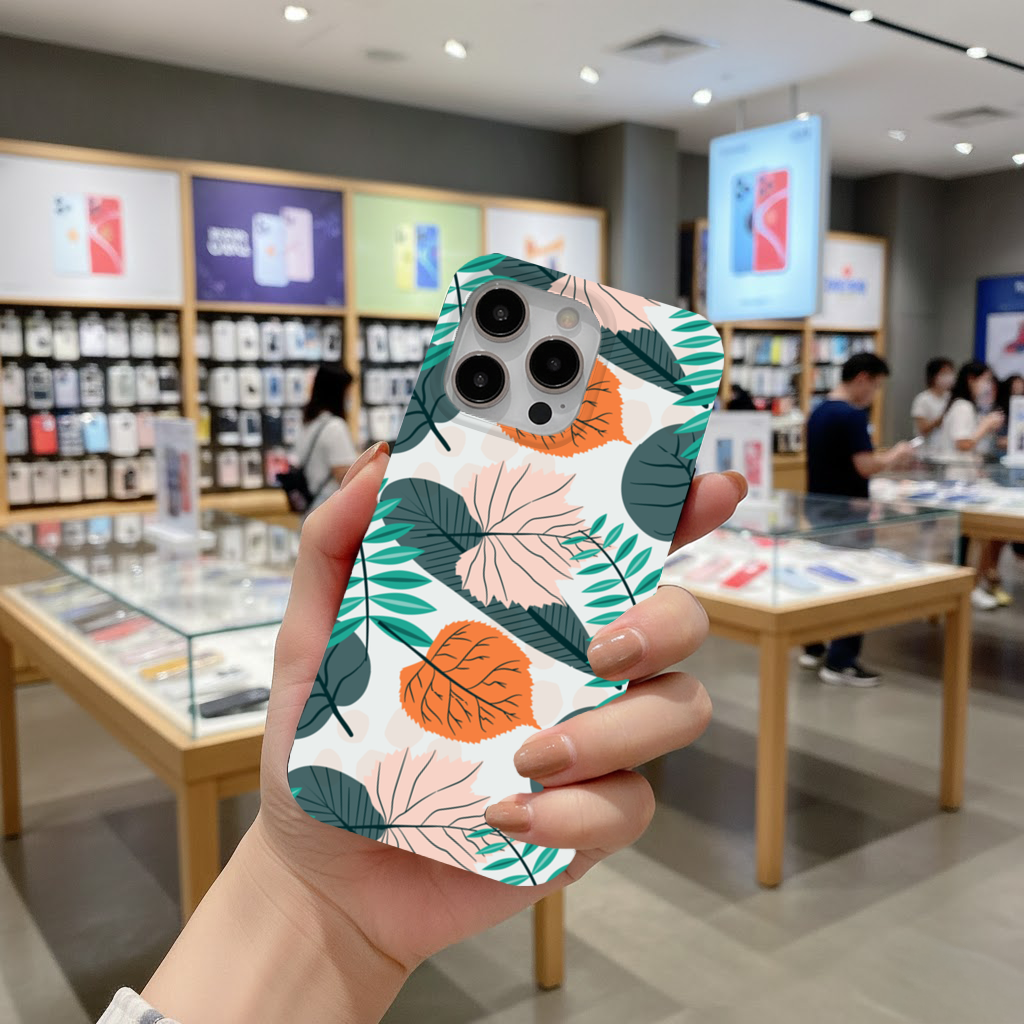 Modern Tropical Leaves iPhone 16 Pro and Pro Max Case