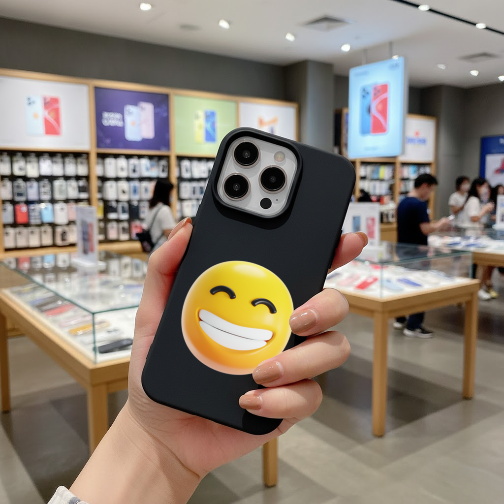 3D Smiling Emoji 