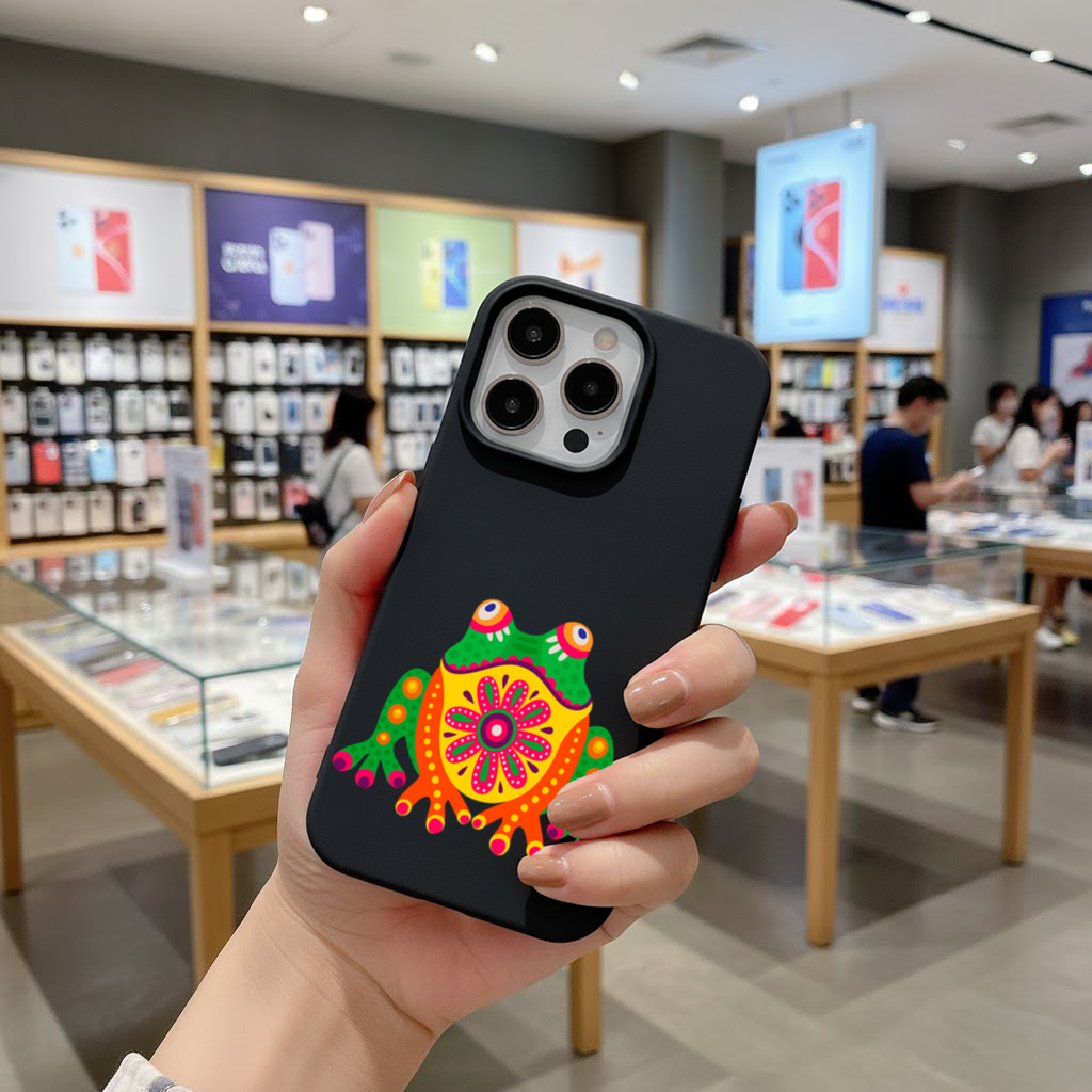 Mexican Alebrije Frog iPhone 16 Pro and Pro Max Case