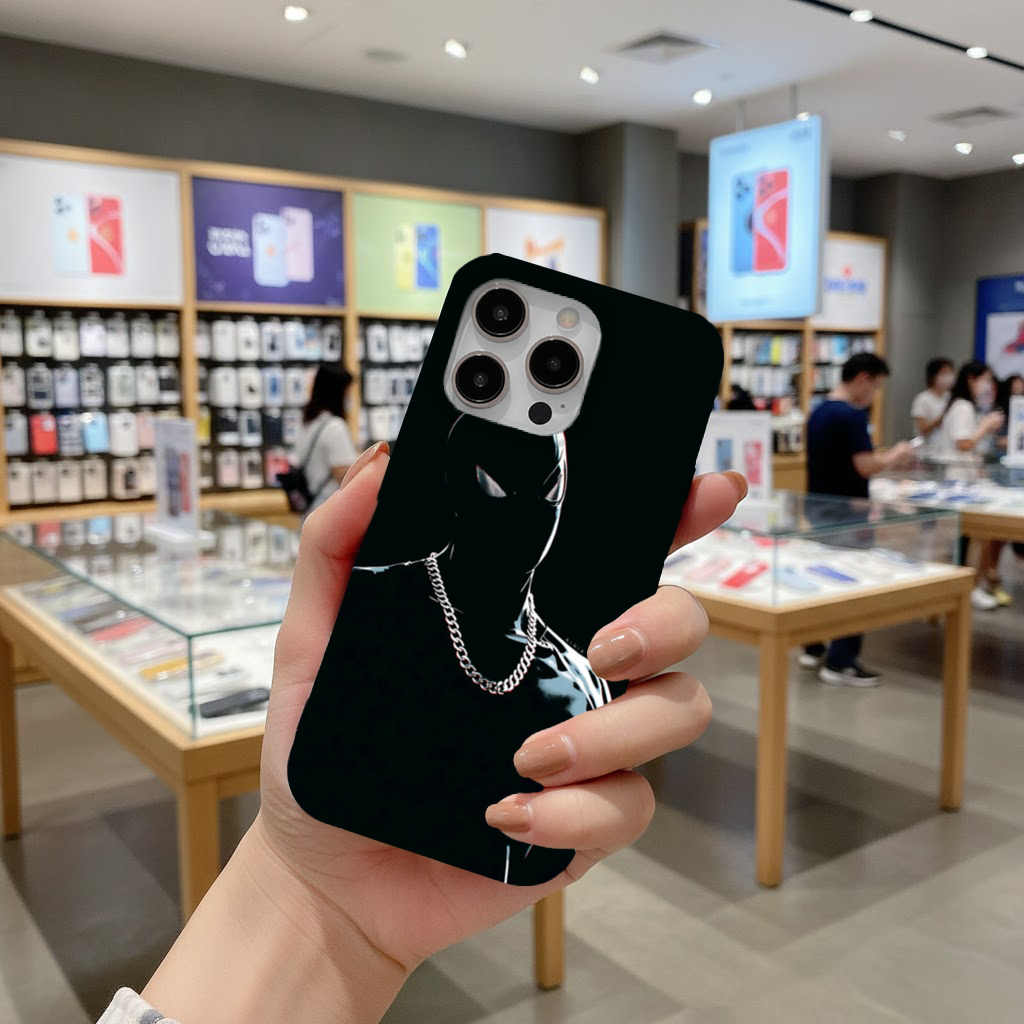 Masked Hero Silver Chain iPhone 16 Pro and Pro Max Case