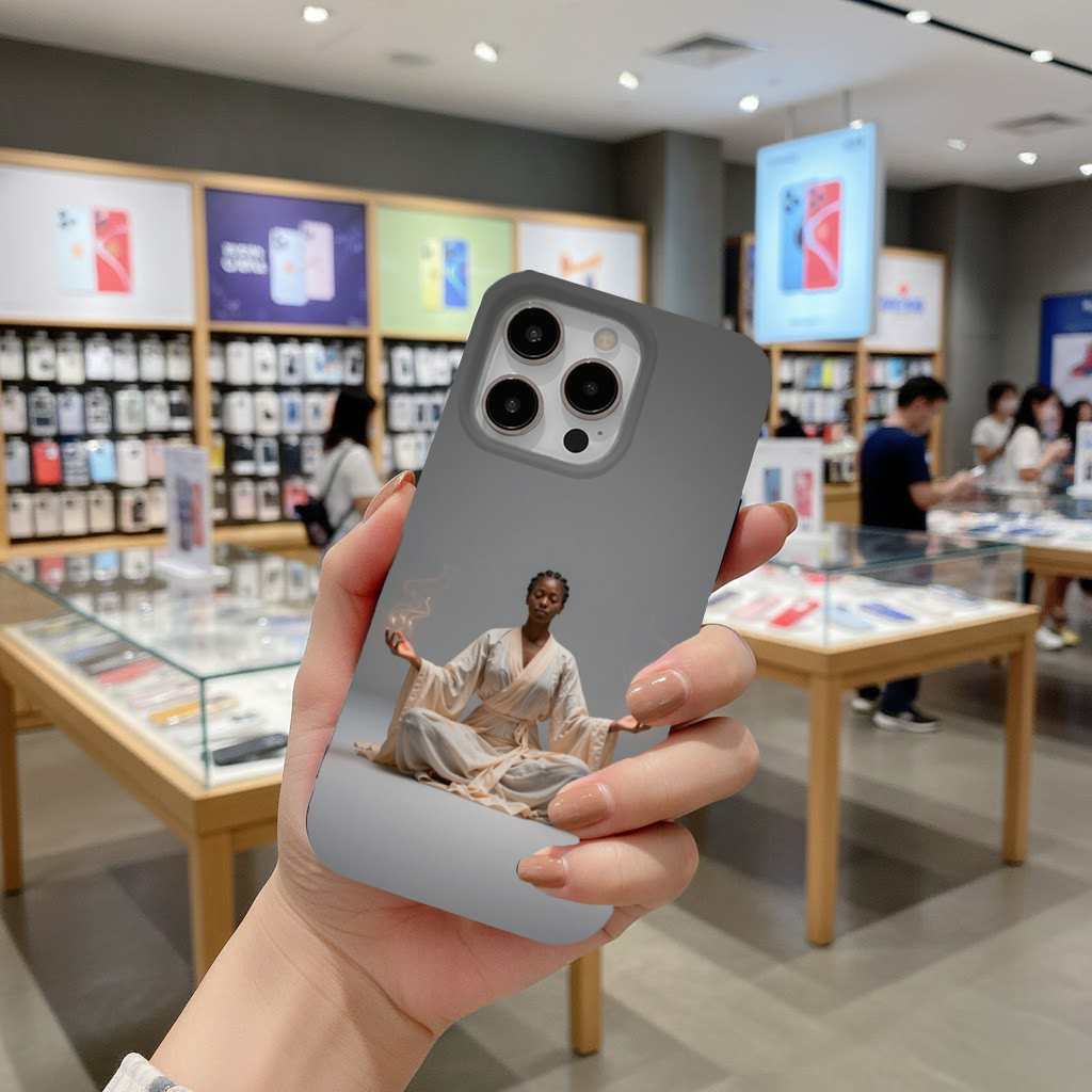 Ethereal Energy Meditation iPhone 16 Pro and Pro Max Case