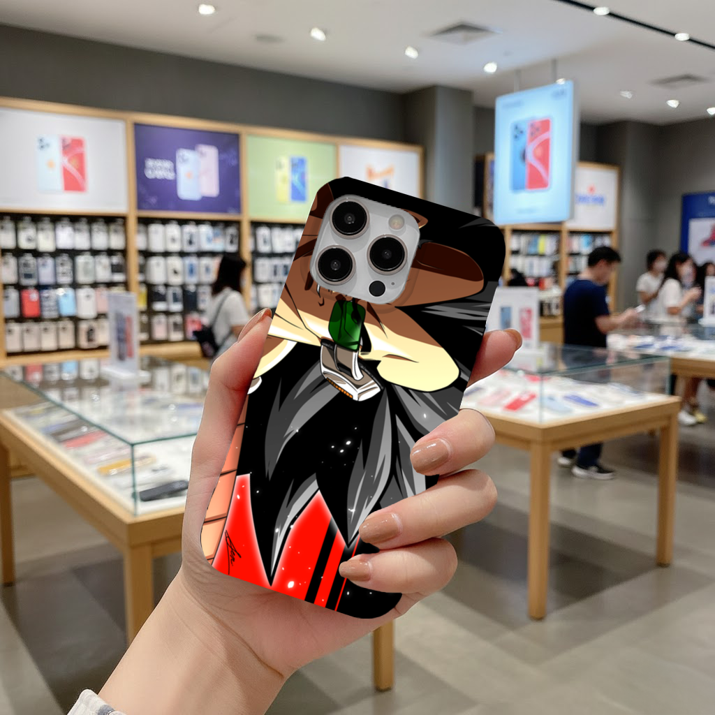 Red Eyed Armored Space Warrior iPhone 16 Pro and Pro Max Case