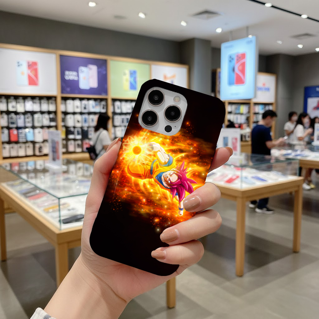 Fiery Pink Hair Warrior iPhone 16 Pro and Pro Max Case