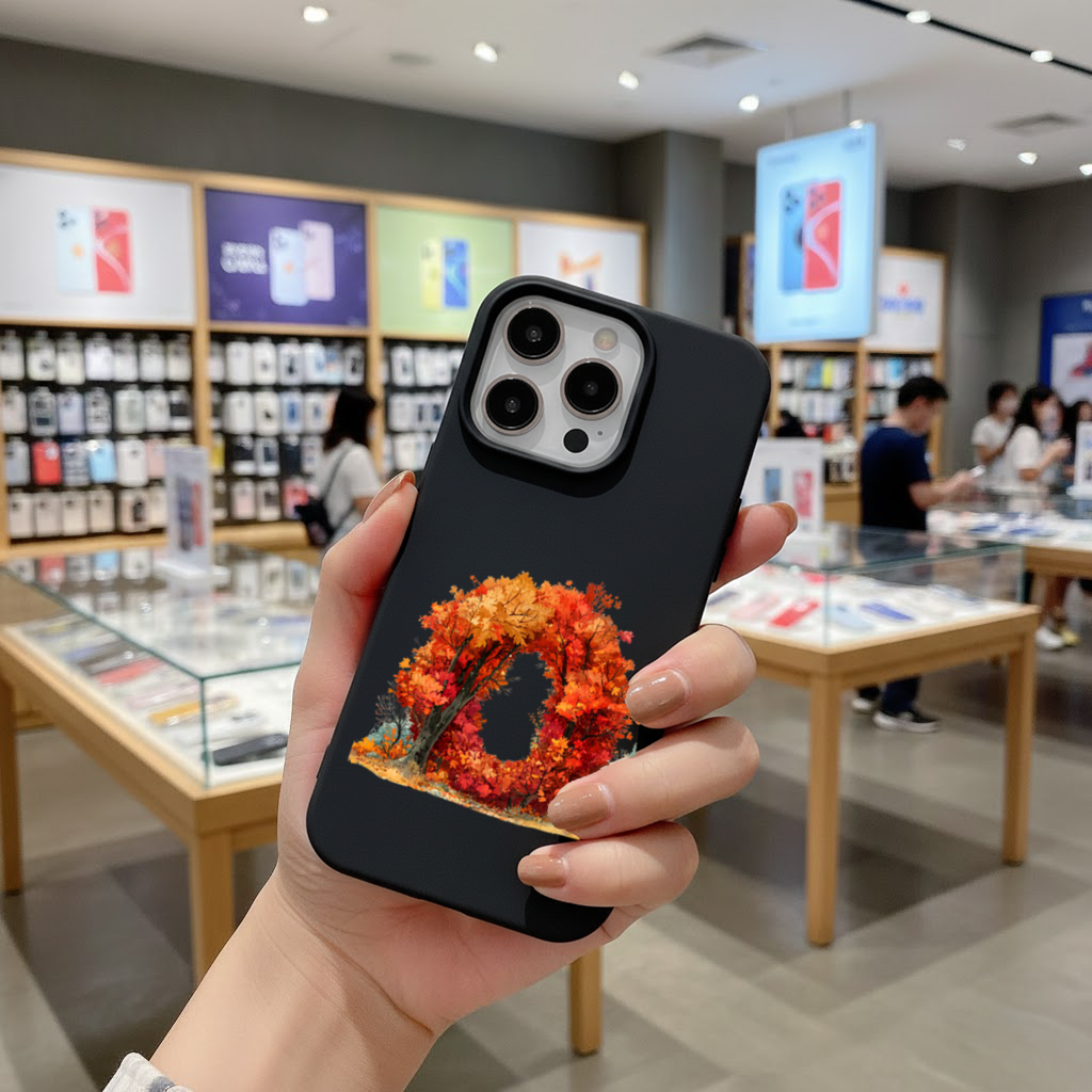 Autumn Leaf Letter O iPhone 16 Pro and Pro Max Case