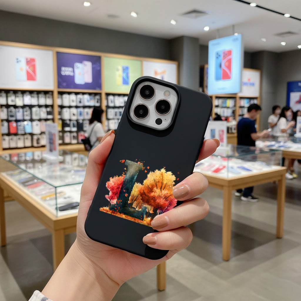 Autumn Forest Letter L iPhone 16 Pro and Pro Max Case