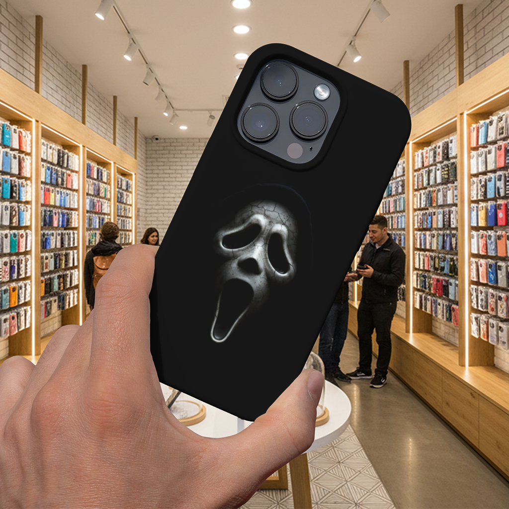 Ghostface The Scream from the Shadows iPhone 16 Pro and Pro Max Case
