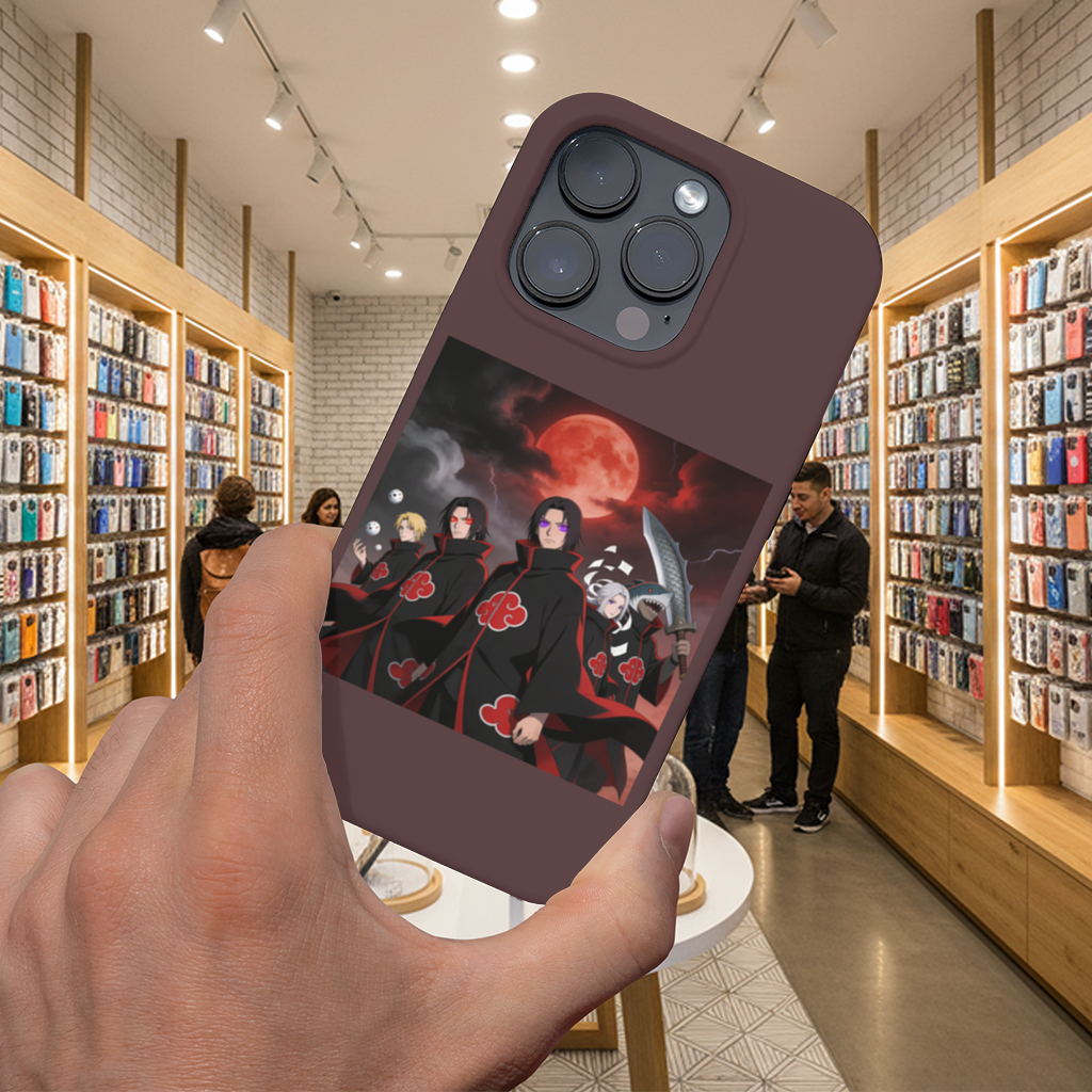 Akatsuki Members  Shadows of the Red Cloud iPhone 16 Pro and Pro Max Case