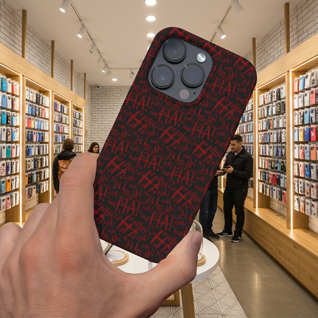 JOKER LAUGH PATTERN iPhone 16 Pro and Pro Max Case