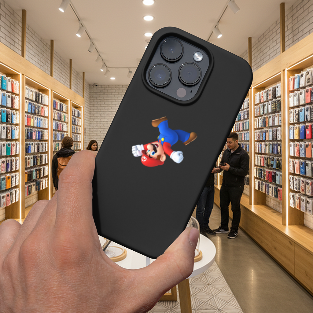 Retro Pixel Hero Design iPhone 16 Pro and Pro Max Case