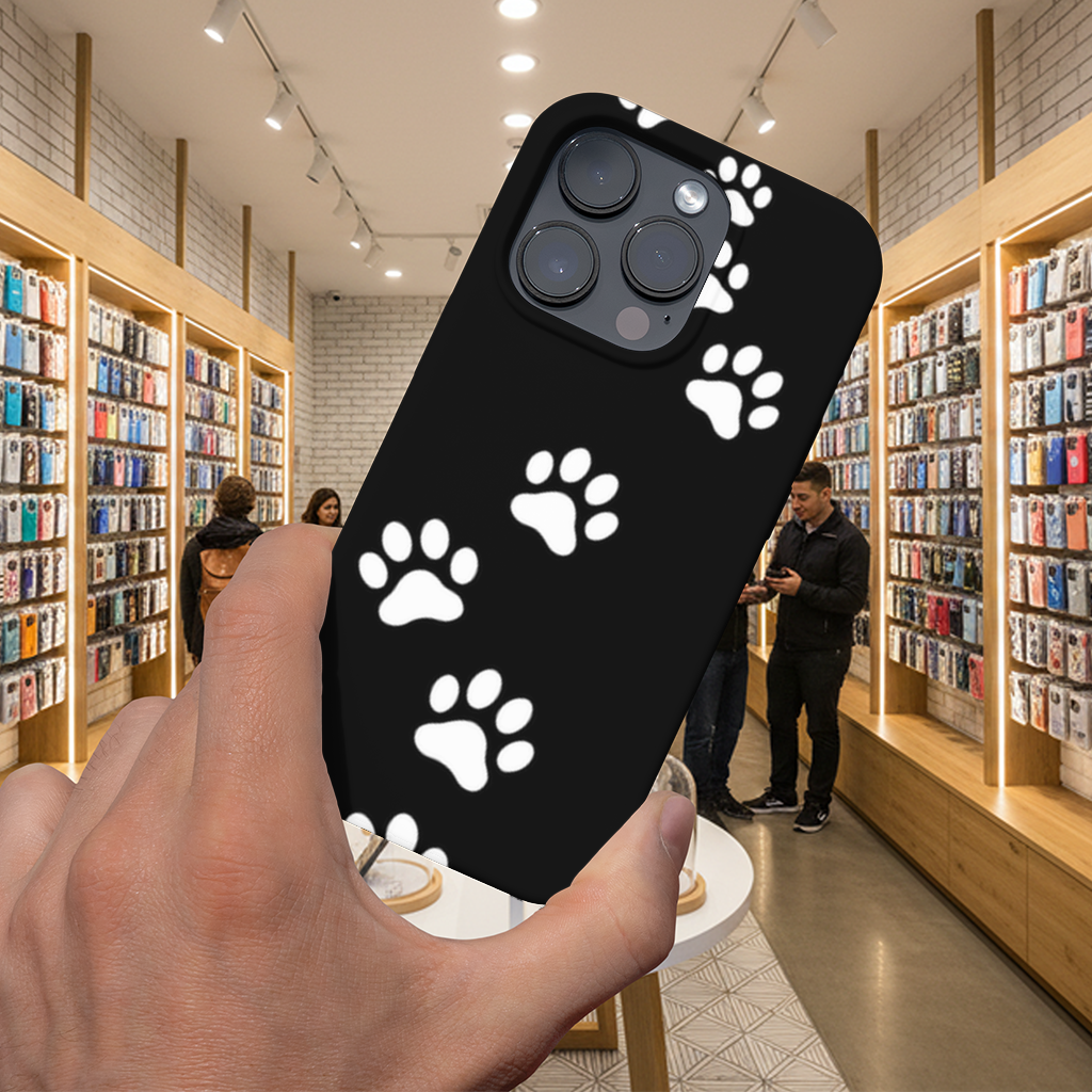 Paw Prints Trail iPhone 16 Pro and Pro Max Case