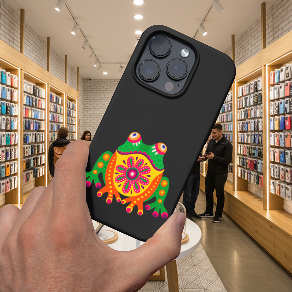 Mexican Alebrije Frog iPhone 16 Pro and Pro Max Case