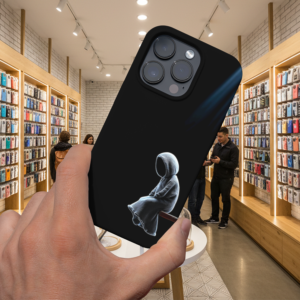 Lonely Gothic Silhouette iPhone 16 Pro and Pro Max Case