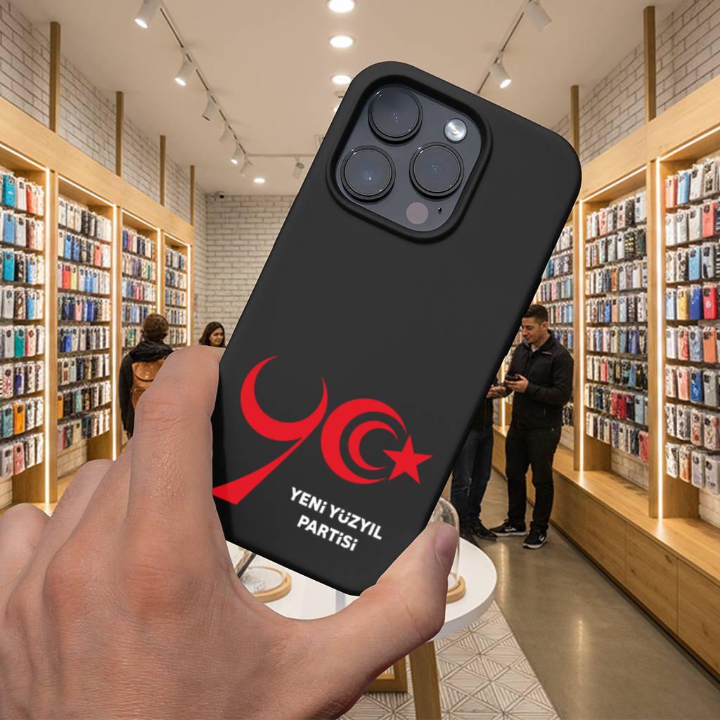 The Yeni Yüzyıl Party Logo On A Transparent Background iPhone 16 Pro and Pro Max Case
