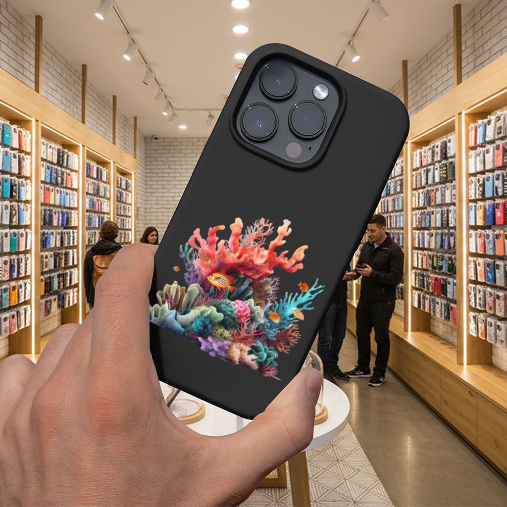 Vibrant Coral Reef and Tropical Fish iPhone 16 Pro and Pro Max Case