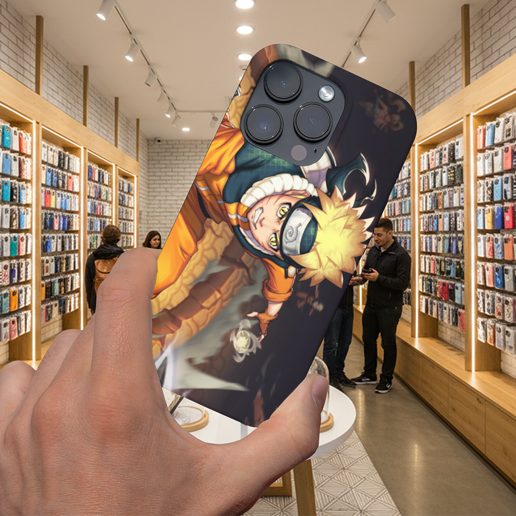 Golden Energy Fighter in Orange Jumpsuit iPhone 16 Pro and Pro Max Case