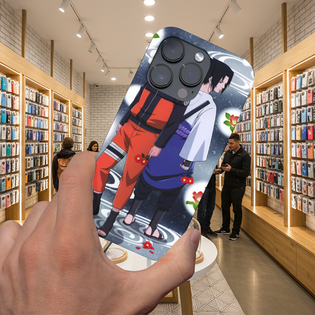 Sırt Sırta Duran İki Rakip Savaşçı iPhone 16 Pro ve Pro Max Kılıfı