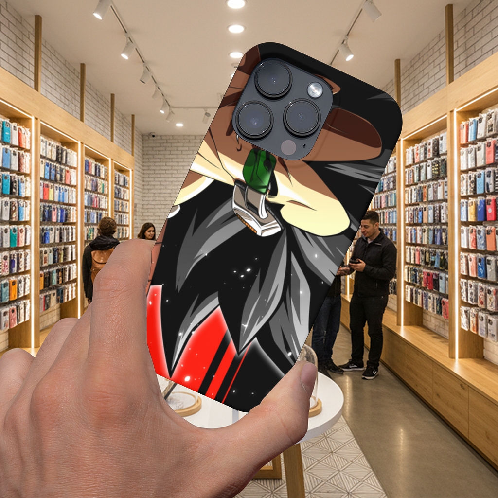 Kırmızı Gözlü Zırhlı Uzay Savaşçısı iPhone 16 Pro ve Pro Max Kılıfı