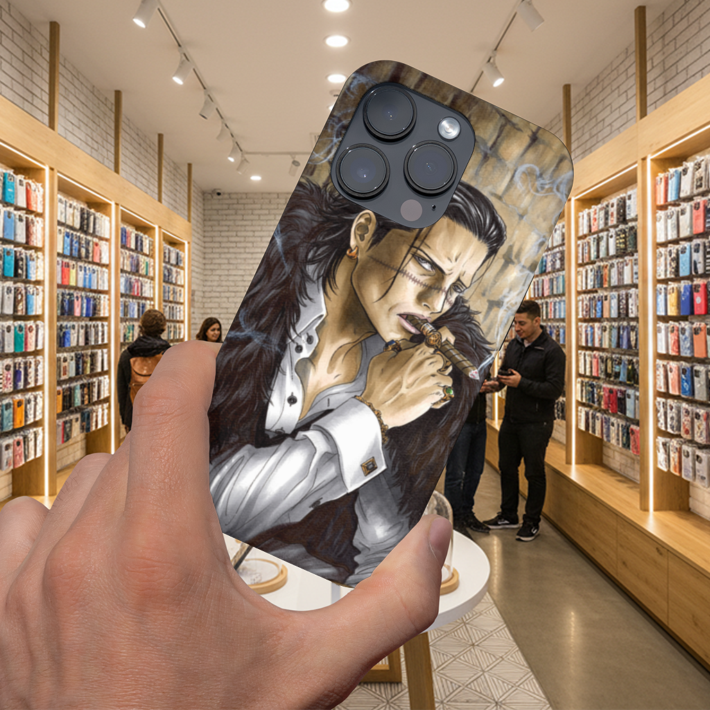 Mysterious Mafia Boss with Gold Hook iPhone 16 Pro and Pro Max Case