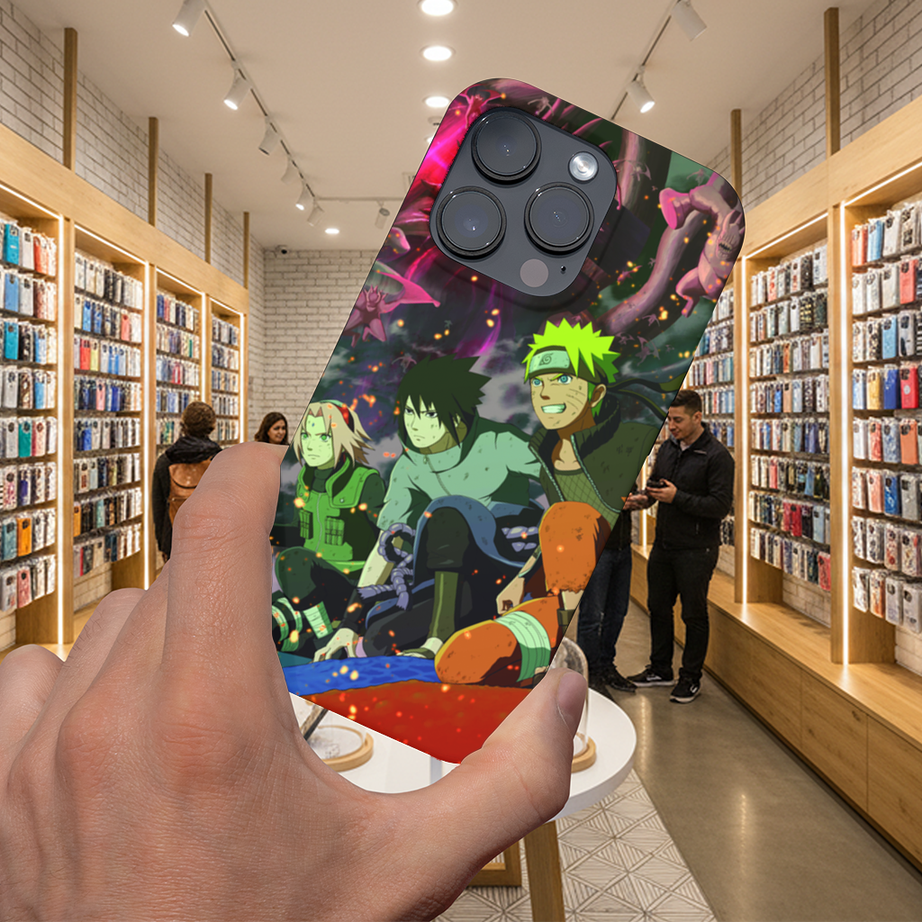 Ninja Team Giant Monster Battle iPhone 16 Pro and Pro Max Case