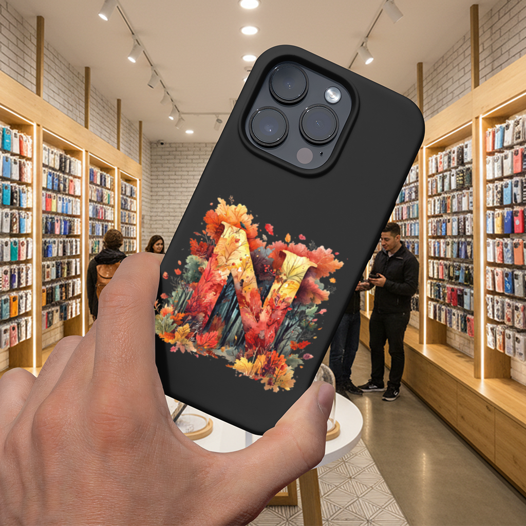 Autumn Leaf Monogram N iPhone 16 Pro and Pro Max Case