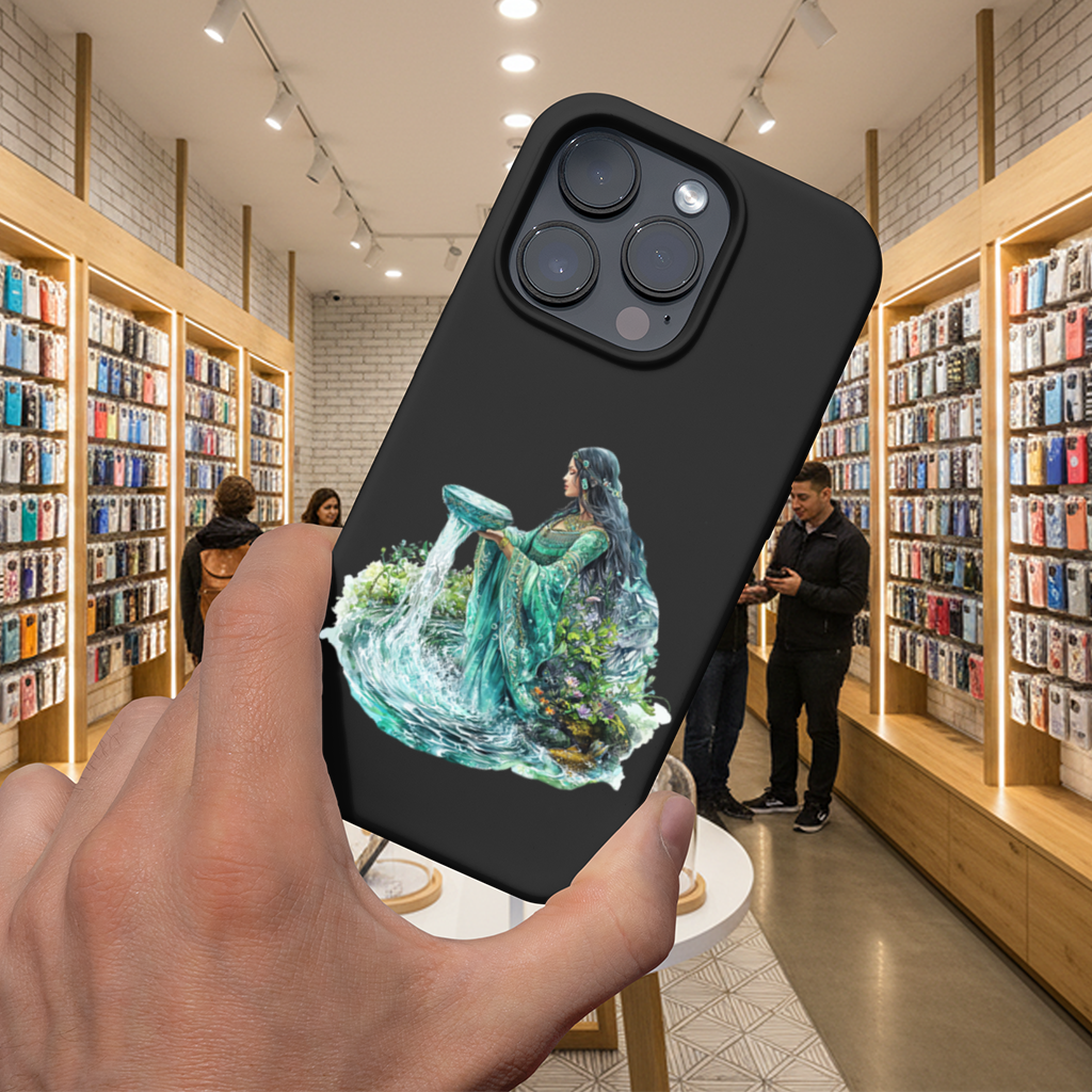 Ethereal Water Goddess iPhone 16 Pro and Pro Max Case