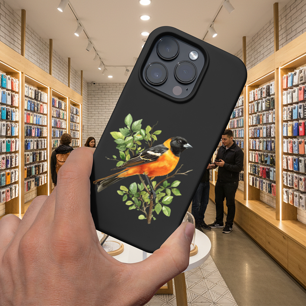 Baltimore Oriole on Branch iPhone 16 Pro Max Case