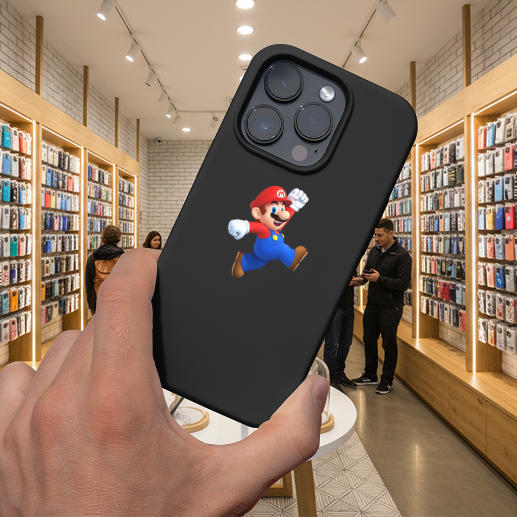Retro Pixel Hero Design iPhone 16 Pro Max Case