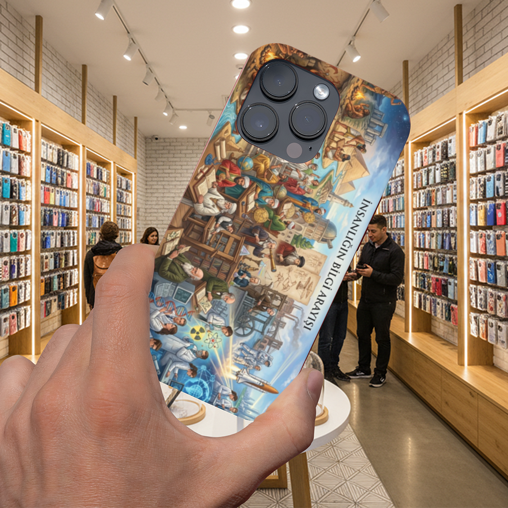 Humanity's Quest for Knowledge iPhone 16 Pro Max Case