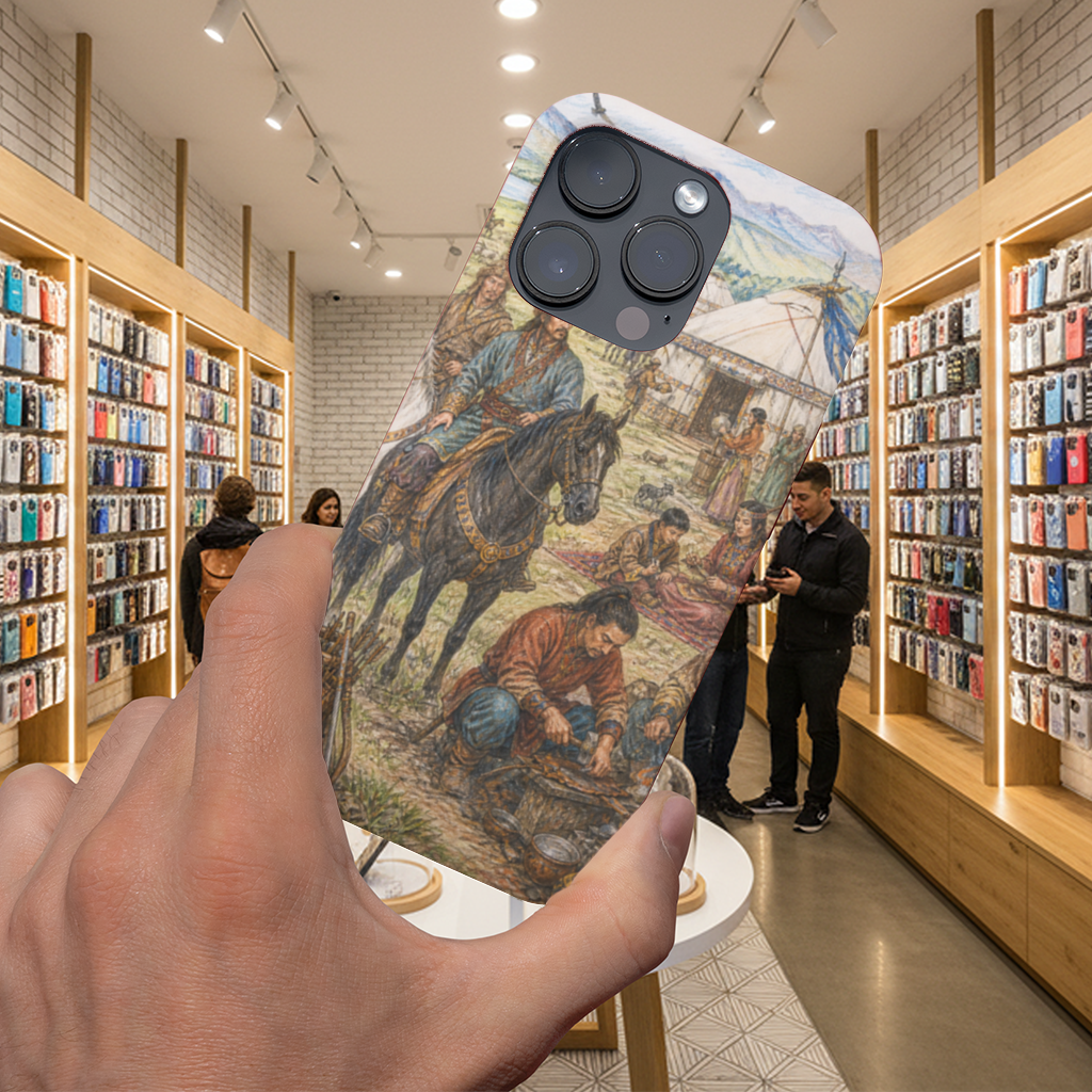 Bozkırın Demircileri Kadim Türk Obası iPhone 16 Pro Max Kılıfı