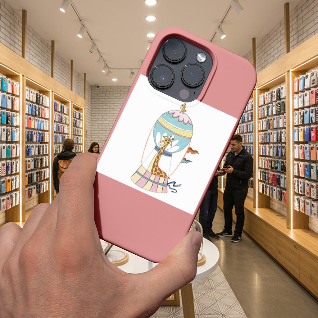 Özgür Zürafa iPhone 16 Pro Max Kılıfı