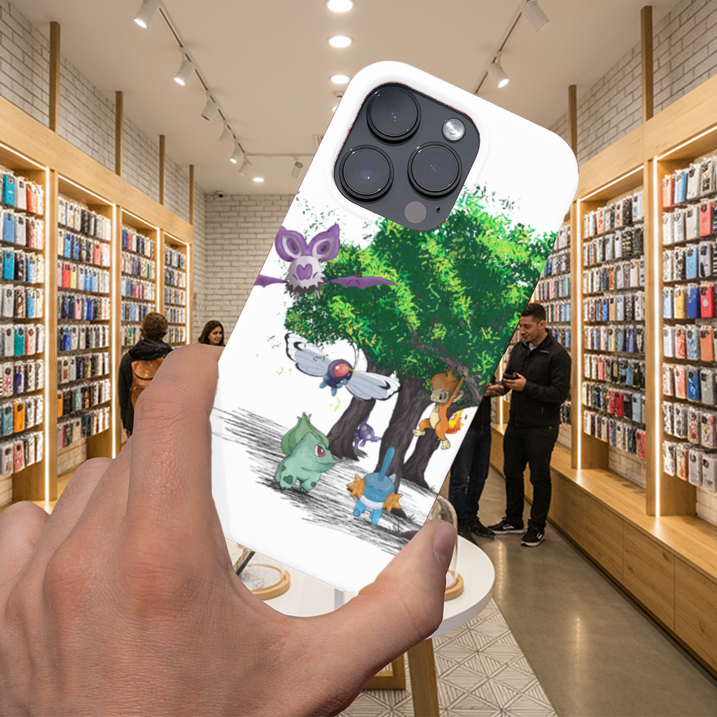 Fanmade Fakemon Characters, happy friends, anime characters iPhone 16 Pro Max Case